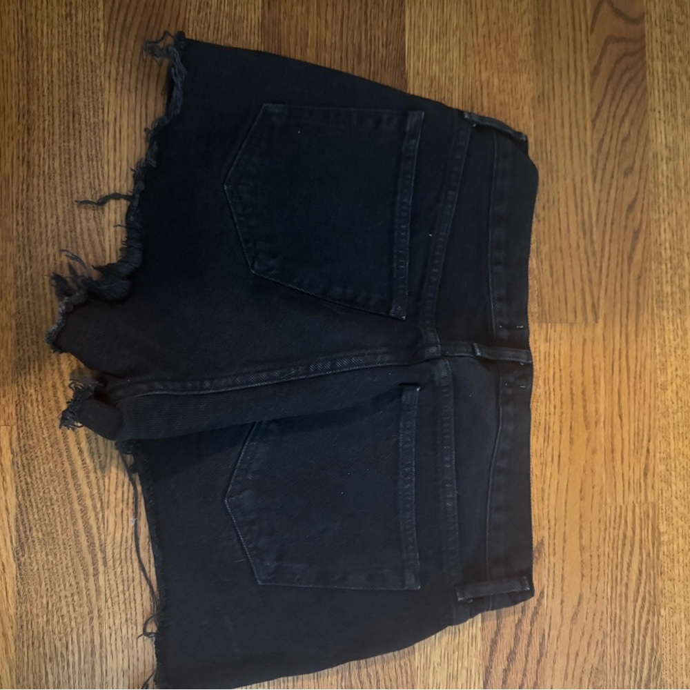 Agolde Parker shorts black